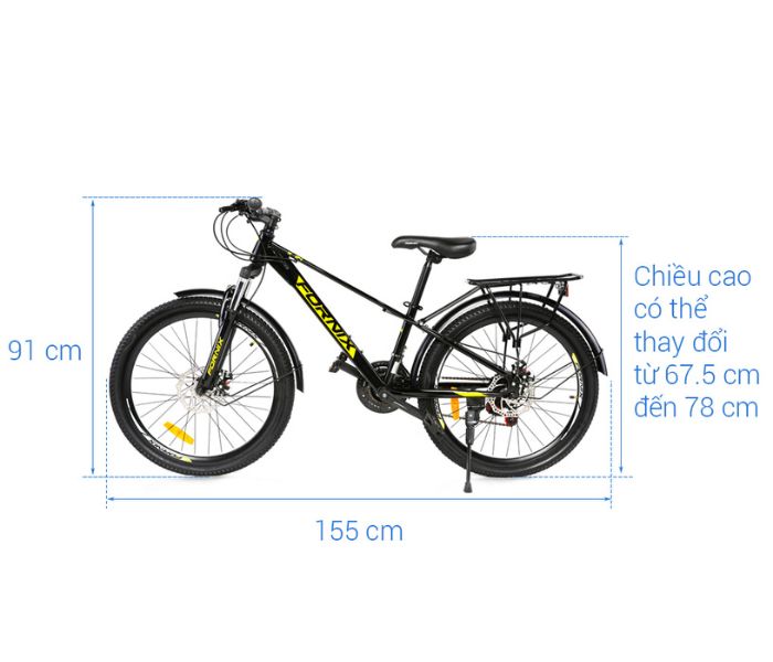 Xe đạp địa hình MTB Fornix X24 24 inch
