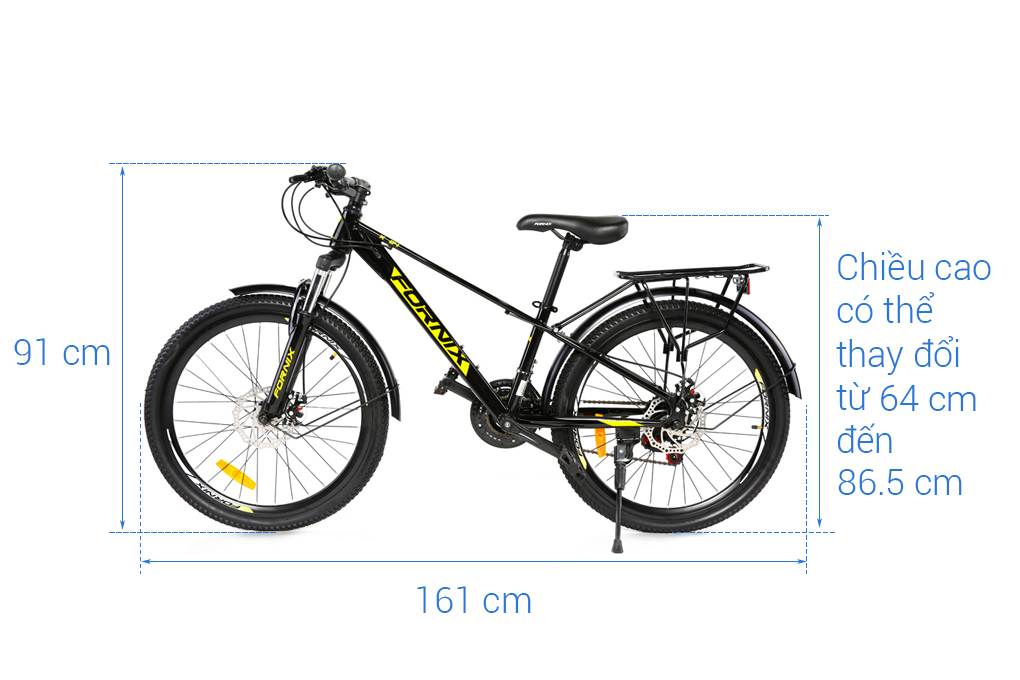 Xe đạp địa hình MTB Fornix X24 24 inch