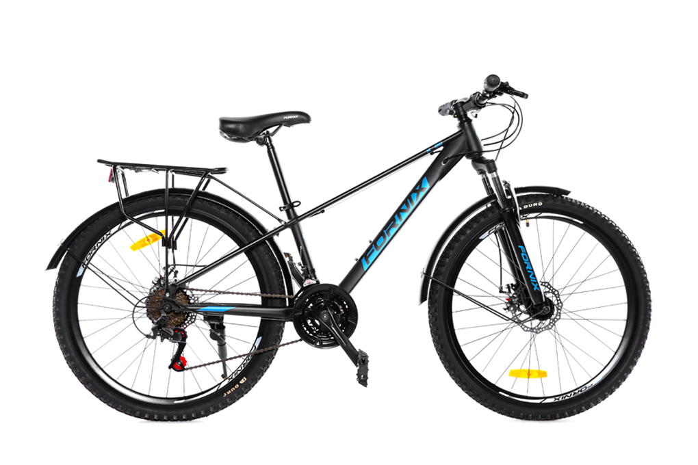Xe đạp địa hình MTB Fornix X26 26 inch Màu Đen - xanh dương