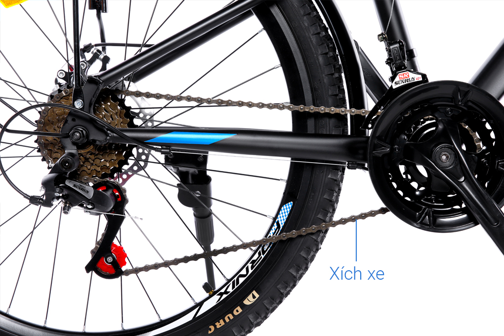 Xe đạp địa hình MTB Fornix X26 26 inch Màu Đen - xanh dương