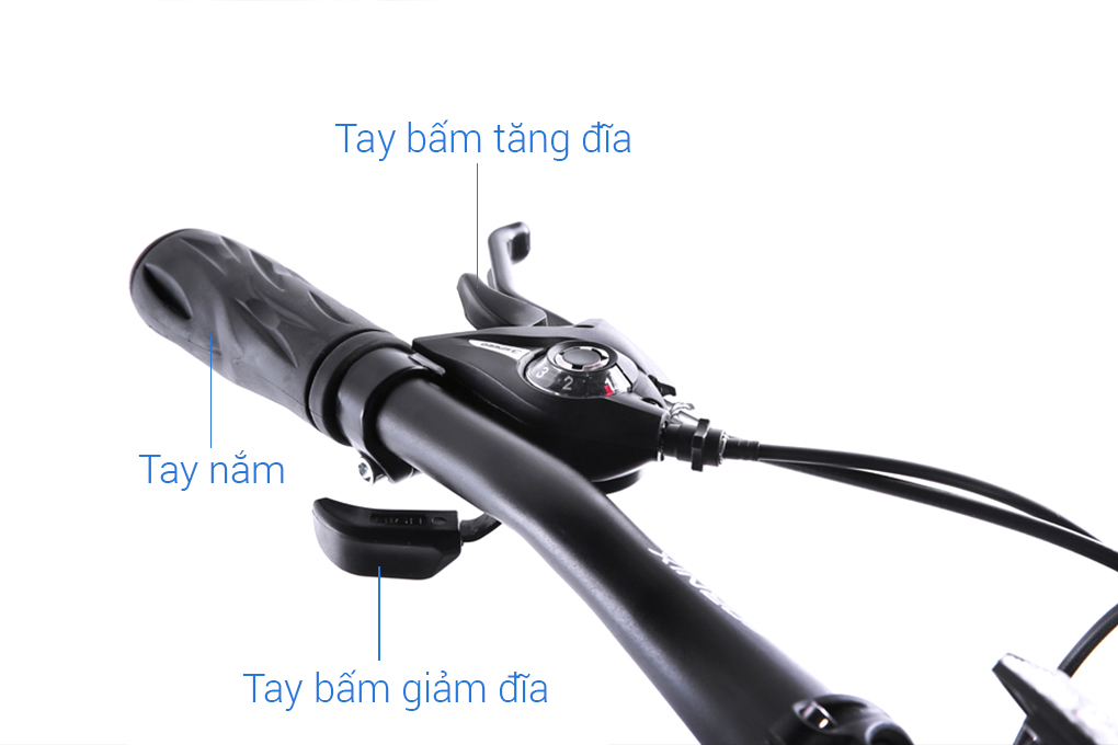 Xe đạp địa hình MTB Fornix X26 26 inch Màu Đen - xanh dương