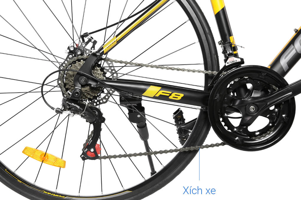 Xe Đạp Thể Thao Road Fornix F8 29 inch Màu Vàng