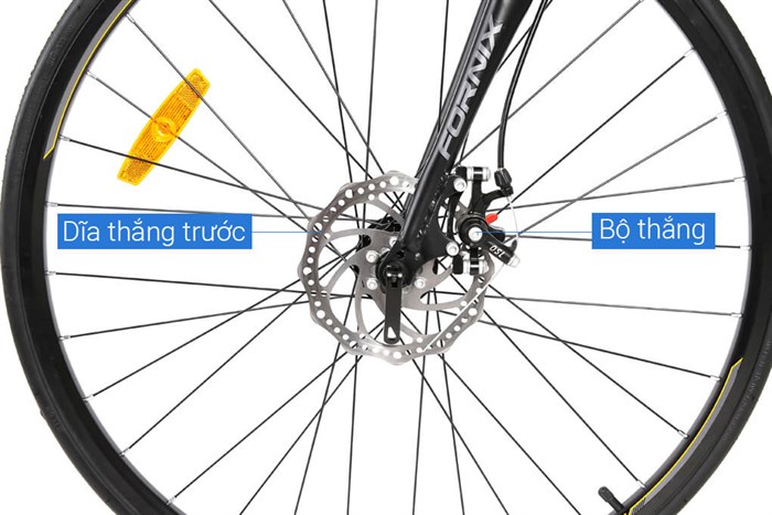 Xe Đạp Thể Thao Road Fornix F8 29 inch Màu Vàng