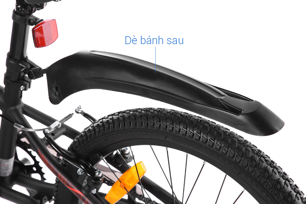 Xe Đạp Trẻ Em Fornix Rover 20 inch Màu Đen - Đỏ