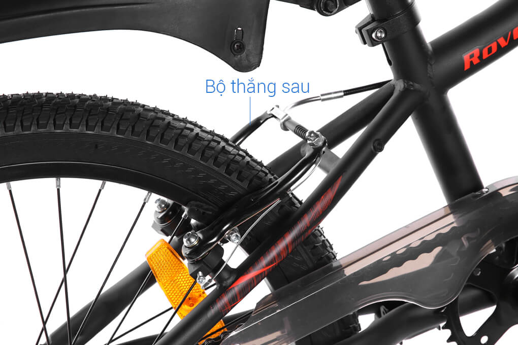 Xe Đạp Trẻ Em Fornix Rover 20 inch Màu Đen - Đỏ