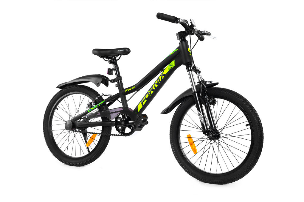 Xe Đạp Trẻ Em Fornix Rover 20 inch Màu Đen - Vàng