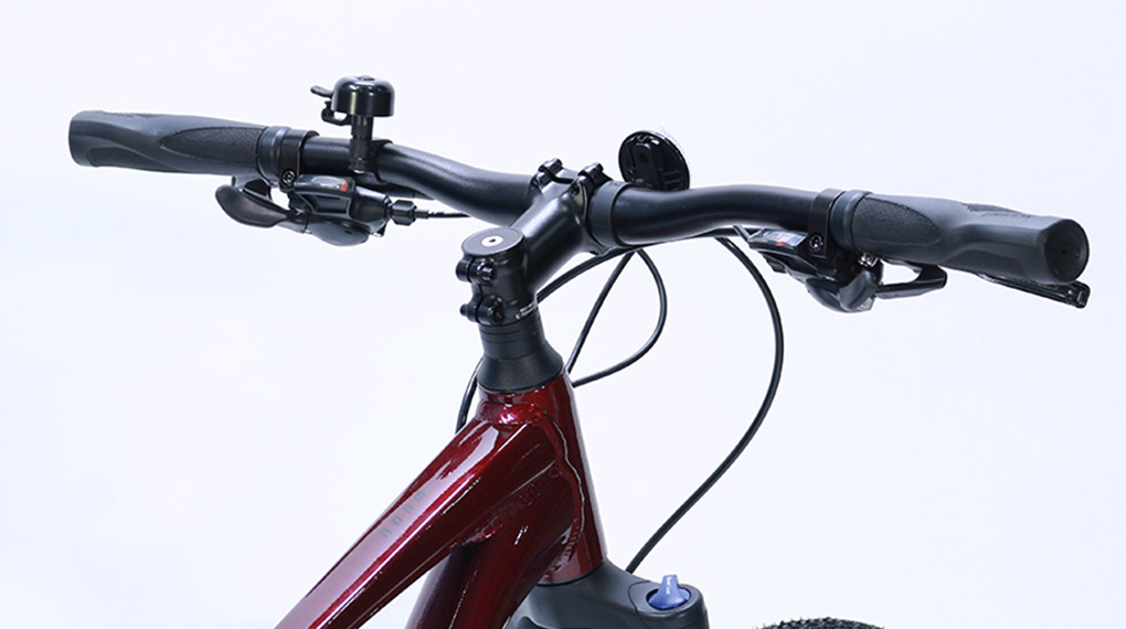 Xe đạp địa hình MTB Giant ROAM 3 DISC 29 inch Đỏ M với ghi đông không sừng gọn nhẹ