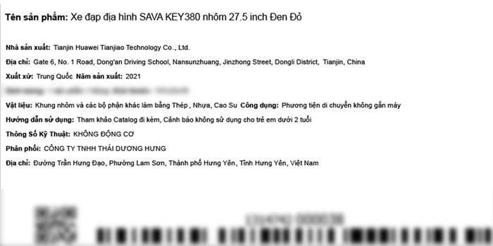 Xe Đạp Địa Hình MTB Sava Key380 27.5 inch