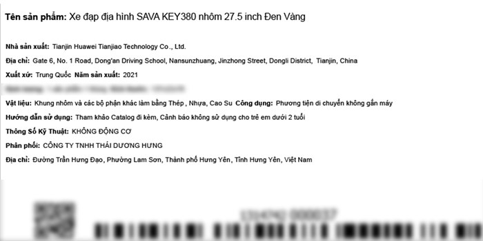 Xe Đạp Địa Hình MTB Sava Key380 27.5 inch