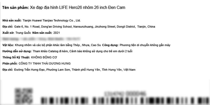 Xe Đạp Địa Hình MTB Life Hero26 26 inch