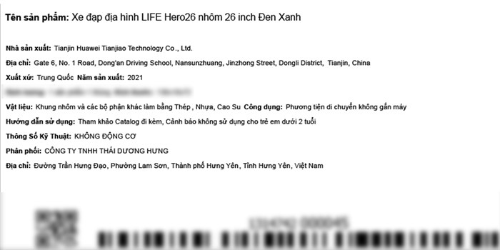 Xe Đạp Địa Hình MTB Life Hero26 26 inch