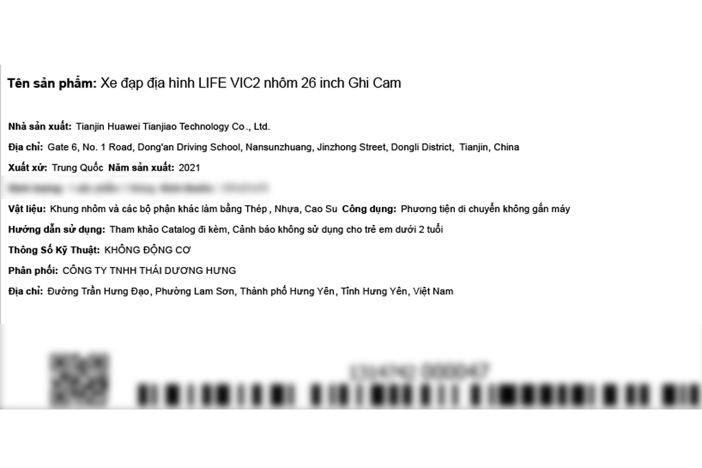 Xe Đạp Địa Hình MTB Life VIC2 26 inch Màu Cam
