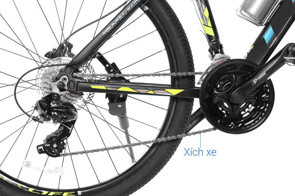 Xe Đạp Địa Hình MTB Life VIC2 26 inch Màu Vàng
