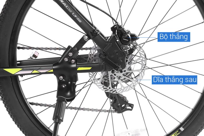 Xe Đạp Địa Hình MTB Life VIC2 26 inch Màu Vàng