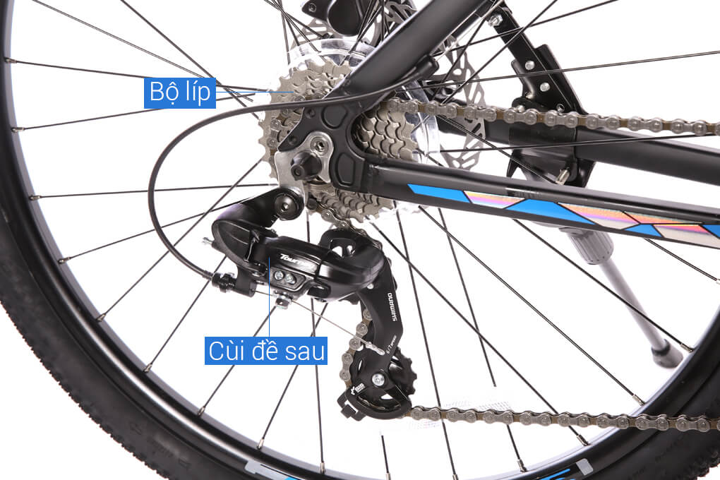 Xe Đạp Địa Hình MTB Life VIC2 26 inch Màu Xanh Dương