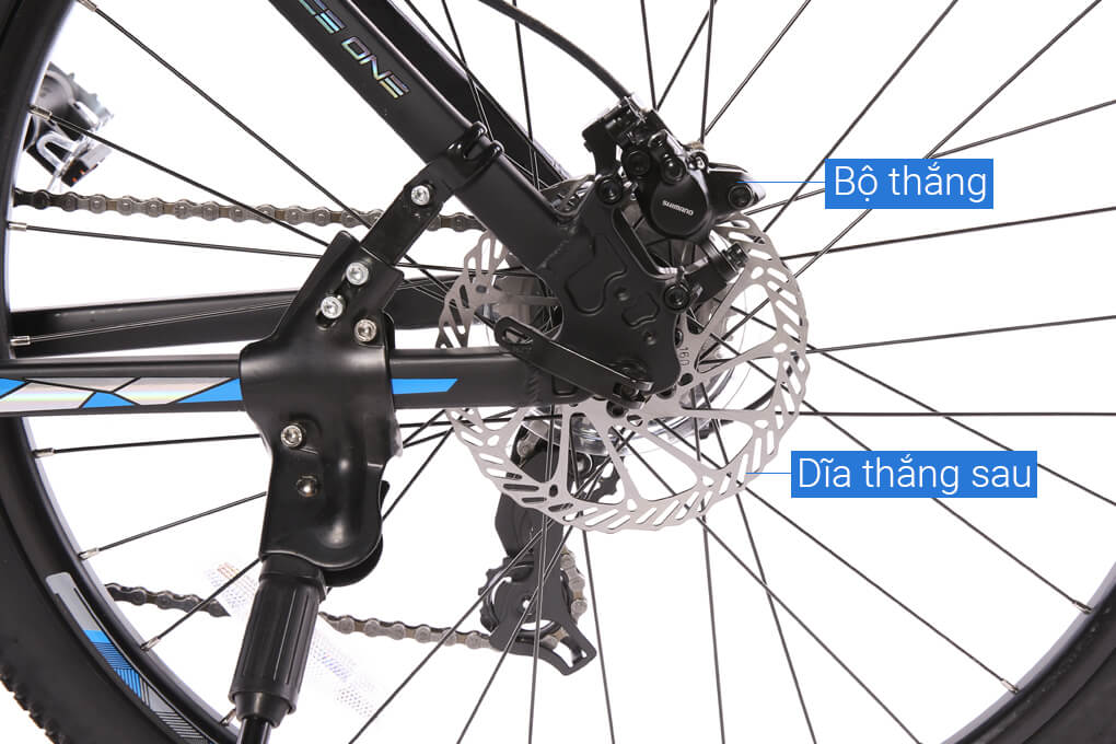 Xe Đạp Địa Hình MTB Life VIC2 26 inch Màu Xanh Dương