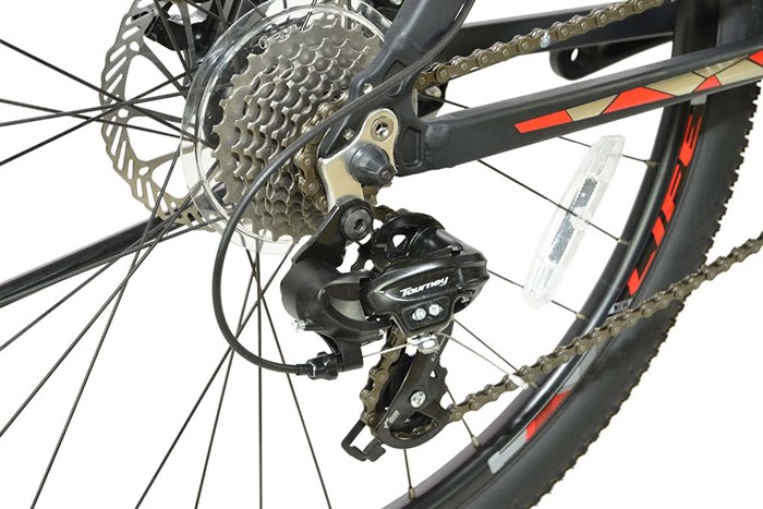 Xe Đạp Địa Hình MTB Life VIC2 26 inch Màu Đỏ