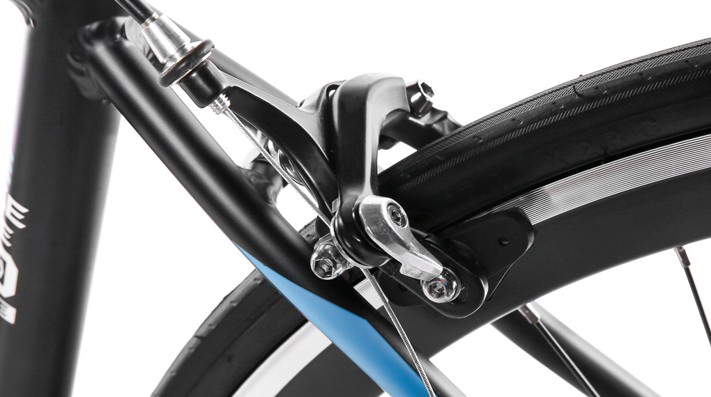 Xe đạp thể thao Road Life 700C 33SP 26 inch Xanh dương có hệ thống phanh vành dễ sử dụng