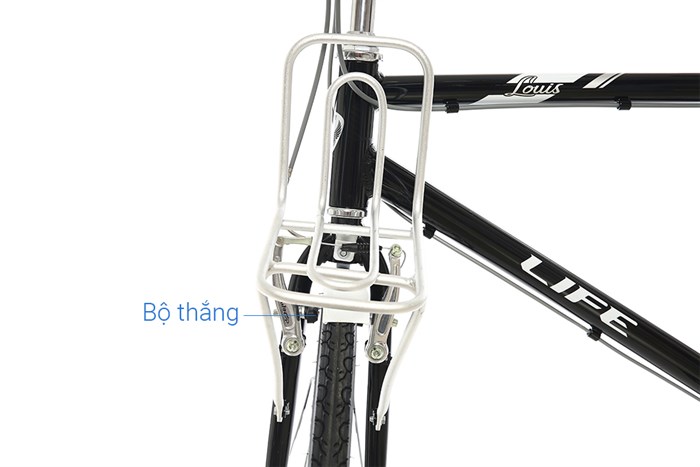 Xe Đạp Đường Phố Touring Life 26 Louis 26 inch Màu Đen