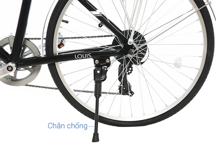 Xe Đạp Đường Phố Touring Life 26 Louis 26 inch Màu Đen