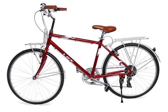 Xe Đạp Đường Phố Touring Life 26 Louis 26 inch Màu Đỏ