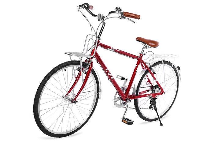 Xe Đạp Đường Phố Touring Life 26 Louis 26 inch Màu Đỏ