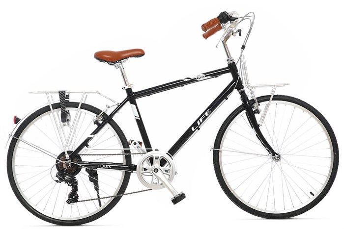 Xe Đạp Đường Phố Touring Life 26 Louis 26 inch Màu Đen