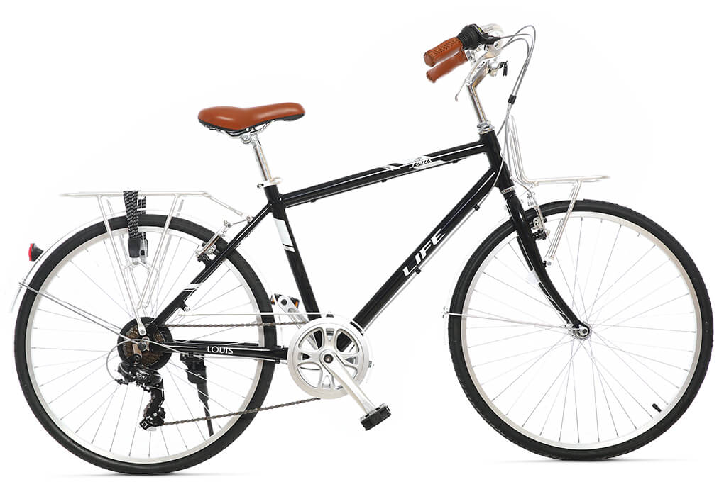 Xe Đạp Đường Phố Touring Life 26 Louis 26 inch Màu Đen