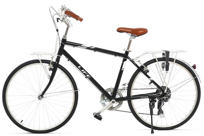 Xe Đạp Đường Phố Touring Life 26 Louis 26 inch Màu Đen