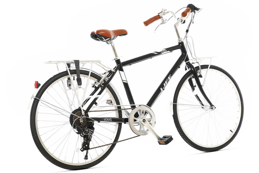 Xe Đạp Đường Phố Touring Life 26 Louis 26 inch Màu Đen