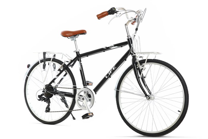 Xe Đạp Đường Phố Touring Life 26 Louis 26 inch Màu Đen