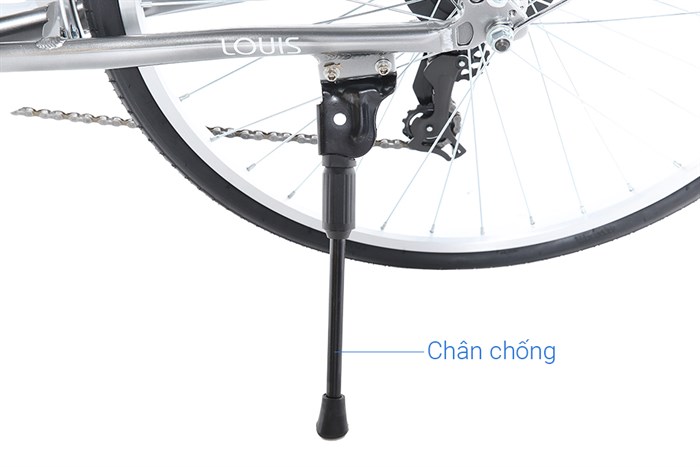 Xe Đạp Đường Phố Touring Life 26 Louis 26 inch Màu Ghi
