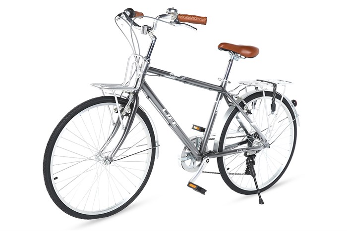 Xe Đạp Đường Phố Touring Life 26 Louis 26 inch Màu Ghi