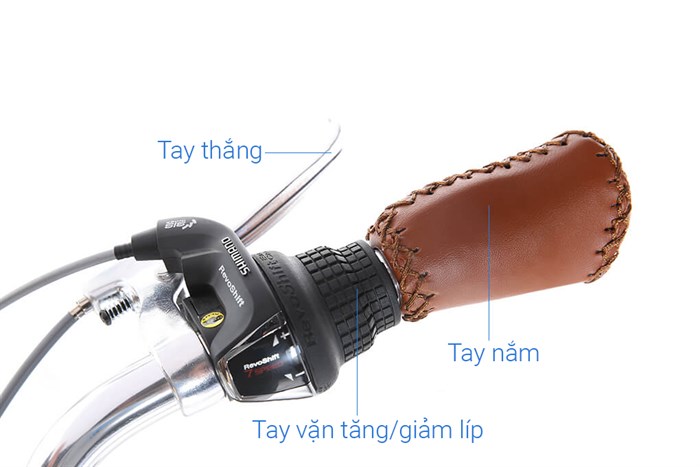 Xe Đạp Đường Phố Touring Life 26 Louis 26 inch Màu Ghi