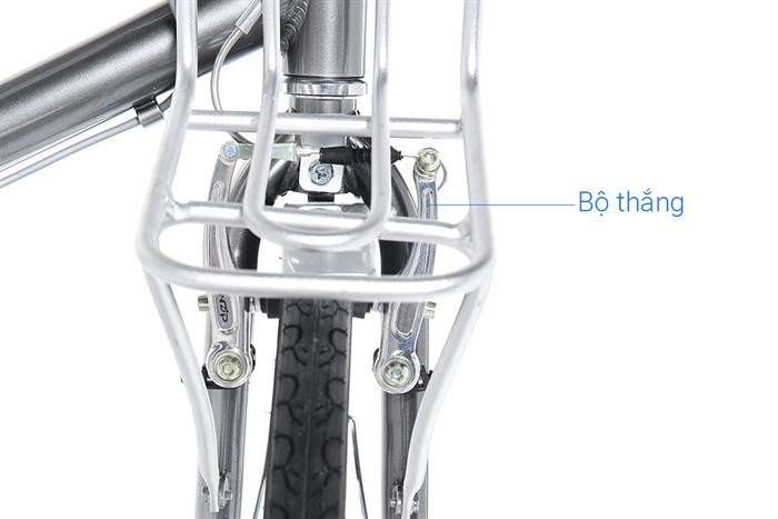 Xe Đạp Đường Phố Touring Life 26 Louis 26 inch Màu Ghi