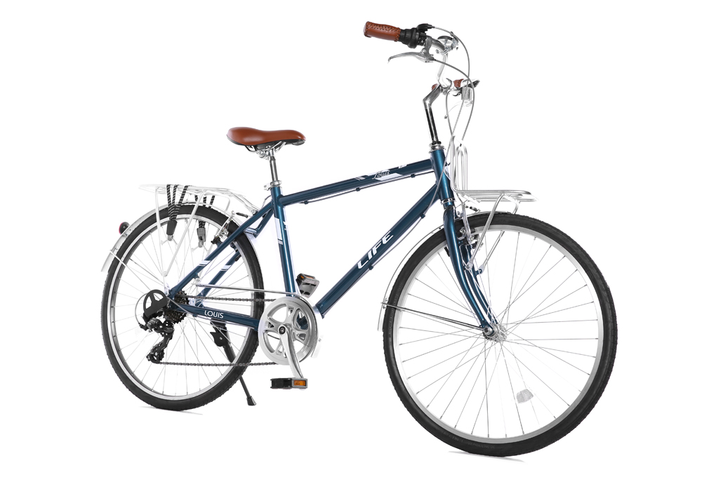 Xe Đạp Đường Phố Touring Life 26 Louis 26 inch Màu Xanh Dương
