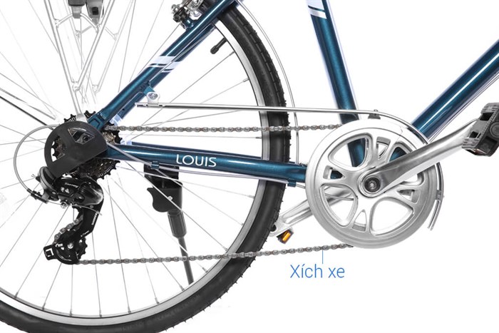 Xe Đạp Đường Phố Touring Life 26 Louis 26 inch Màu Xanh Dương