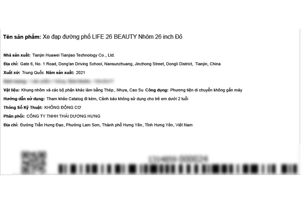 Xe Đạp Đường Phố City Life 26 Beauty 26 inch