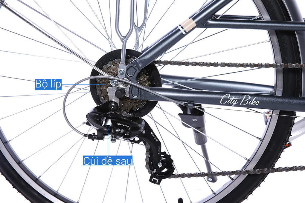 Xe Đạp Đường Phố City Life 26 Beauty 26 inch