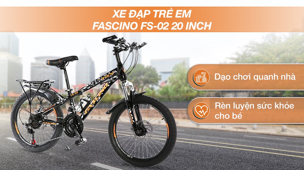 Xe Đạp Trẻ Em Fascino FS-02 20 inch