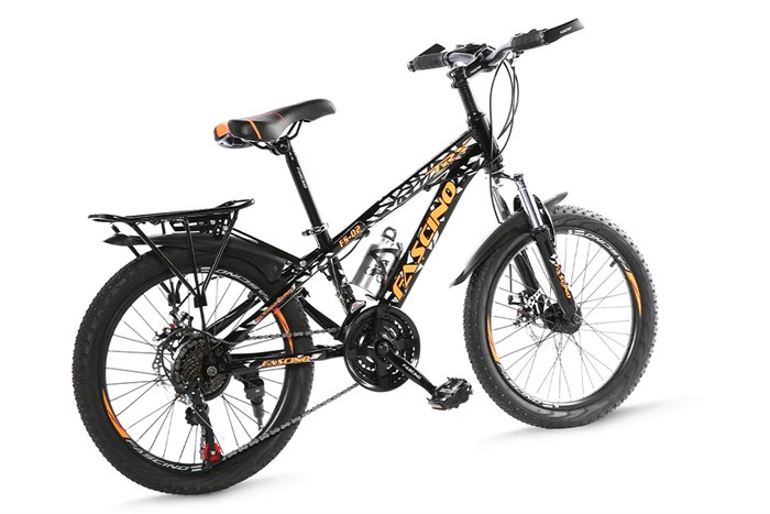 Xe Đạp Trẻ Em Fascino FS-02 20 inch Màu Đen - Cam
