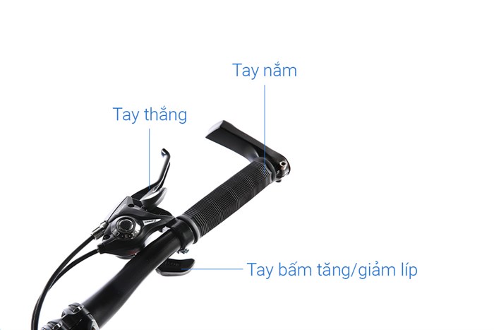 Xe Đạp Trẻ Em Fascino FS-02 20 inch Màu Đen - Cam