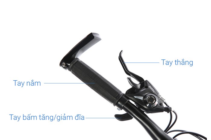 Xe Đạp Trẻ Em Fascino FS-02 20 inch Màu Đen - Cam