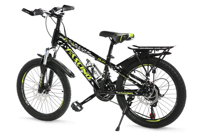 Xe Đạp Trẻ Em Fascino FS-02 20 inch Màu Đen - Xanh lá