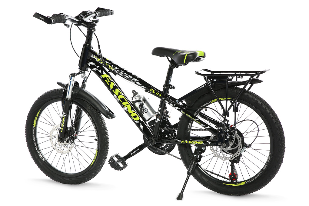 Xe Đạp Trẻ Em Fascino FS-02 20 inch Màu Đen - Xanh lá