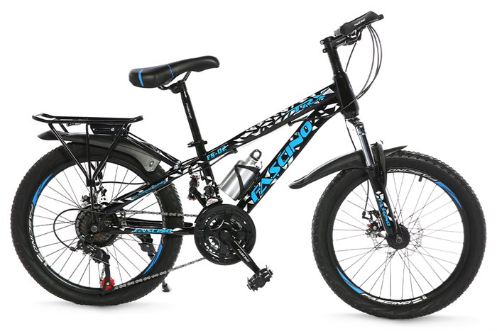 Xe Đạp Trẻ Em Fascino FS-02 20 inch Màu Đen - xanh dương