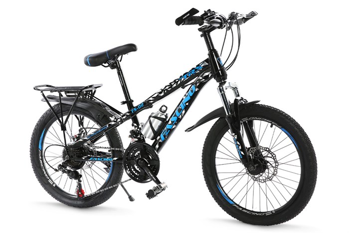 Xe Đạp Trẻ Em Fascino FS-02 20 inch Màu Đen - xanh dương