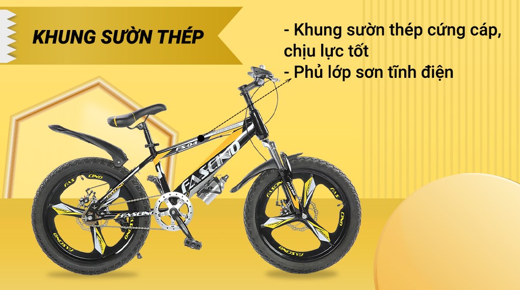 Xe Đạp Trẻ Em Fascino FS-04 20 inch