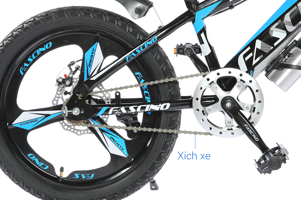 Xe Đạp Trẻ Em Fascino FS-04 20 inch Màu Xanh Dương