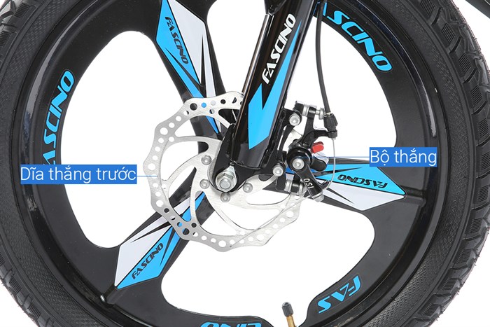 Xe Đạp Trẻ Em Fascino FS-04 20 inch Màu Xanh Dương